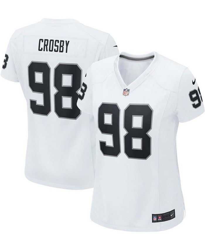Nike Women s Maxx Crosby White Las Vegas Raiders Game Jersey Macy s