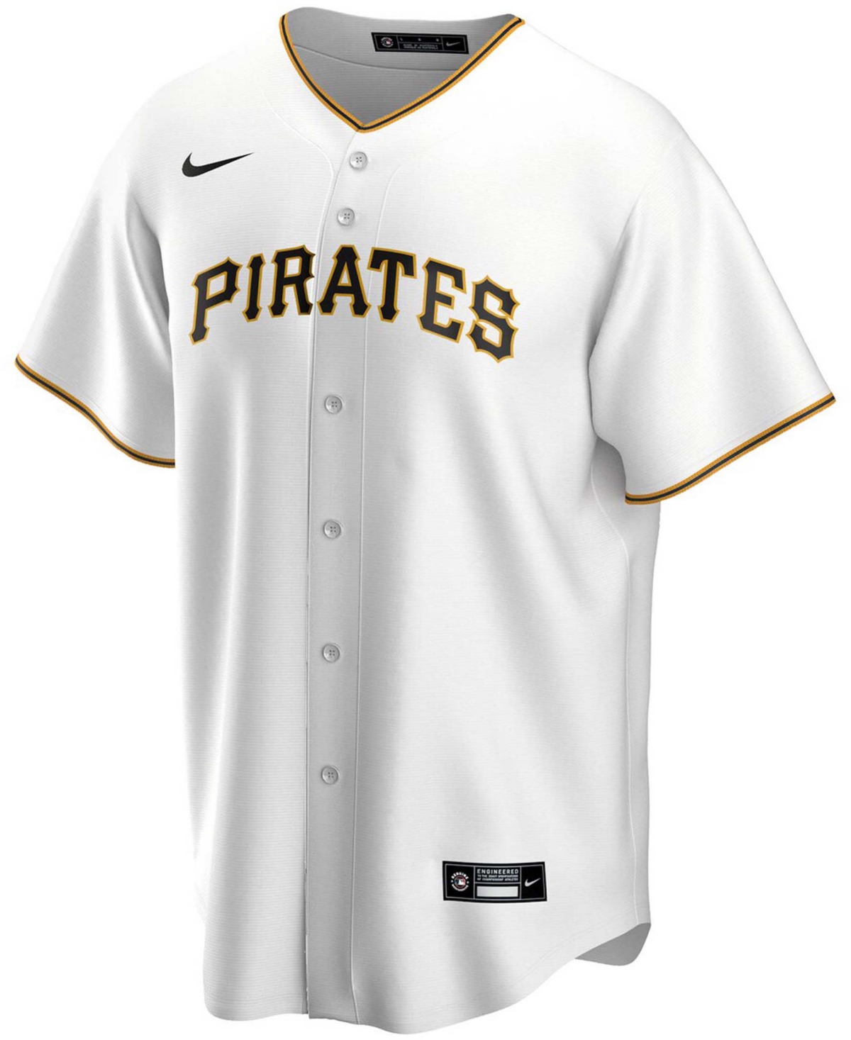 Men's Roberto ClementePittsburgh Pirates Home Replica Player Name Jersey - White