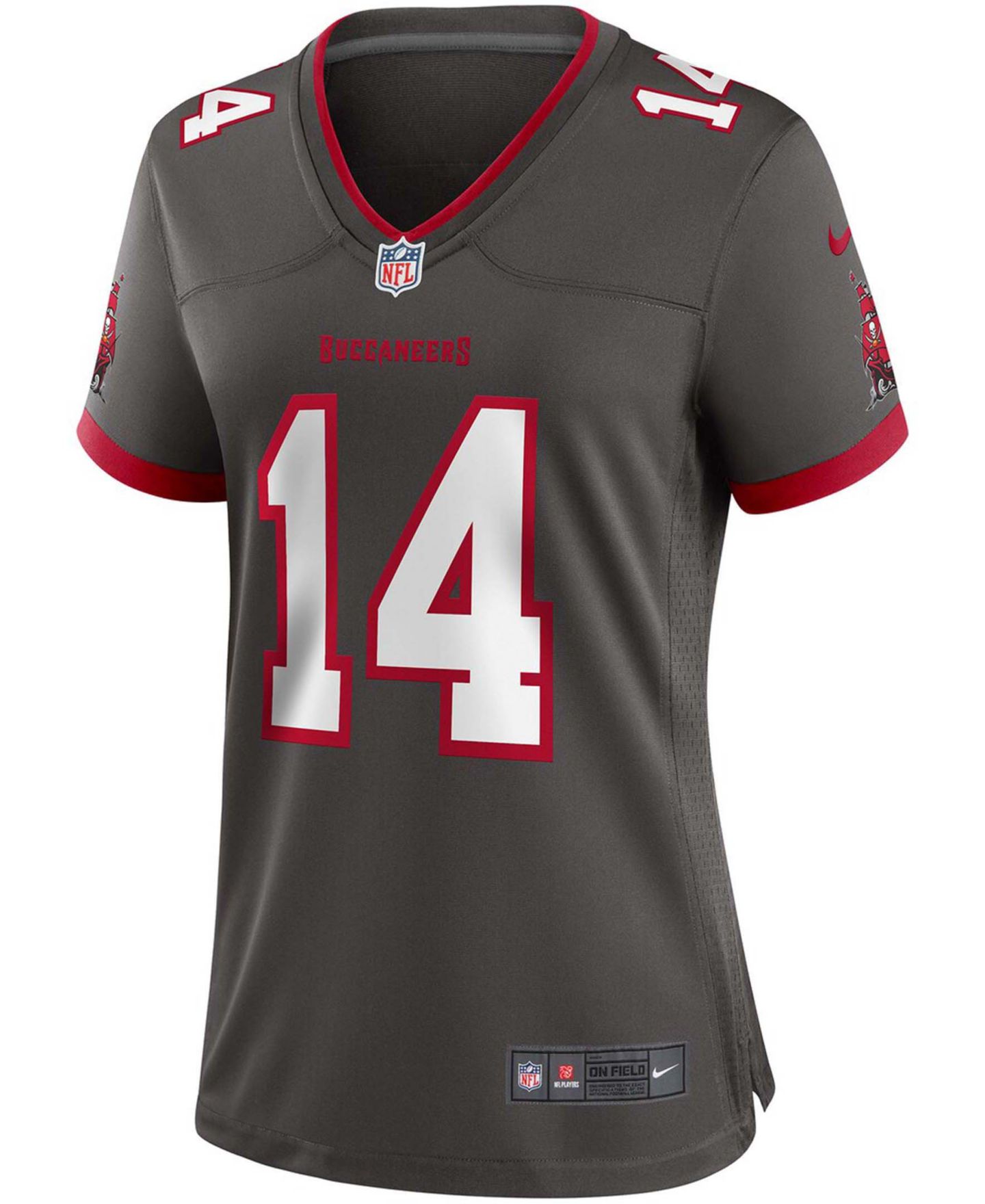 Женский топ Nike Chris Godwin Tampa Bay Buccaneers Alternate Game Jersey, цвет: Оловянный — фото 2
