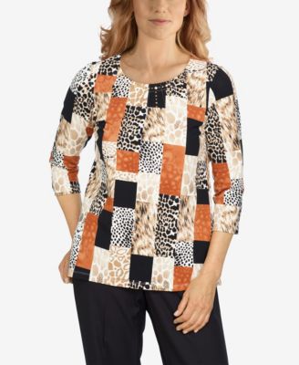macys alfred dunner tops
