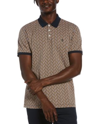 Original Penguin Men's Geo-Print Polo 