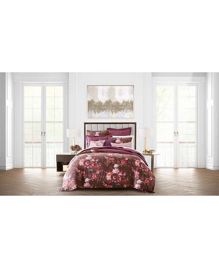Hotel Collection Dutch Floral Comforter, Full/Queen, Created for Macy's