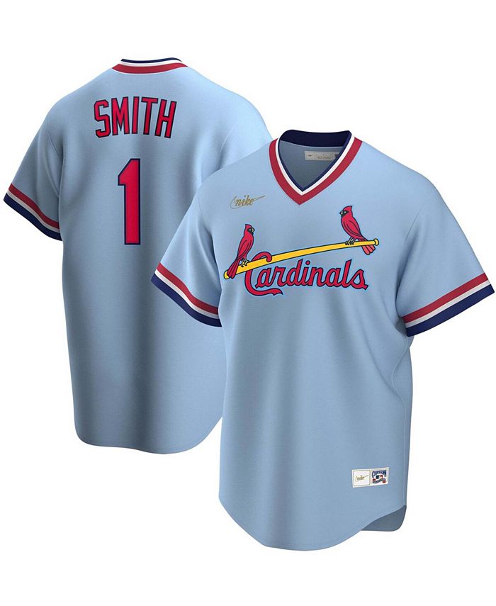 Youth St. Louis Cardinals Ozzie Smith Nike Red Cooperstown