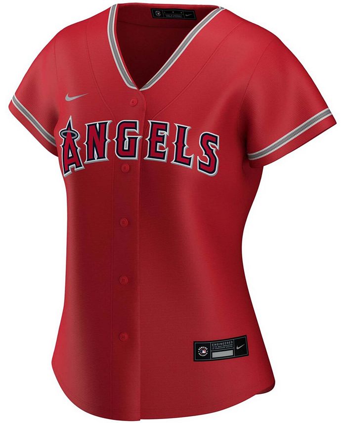 Nike Women's Red Los Angeles Angels Alternate Replica Team Jersey Macy's