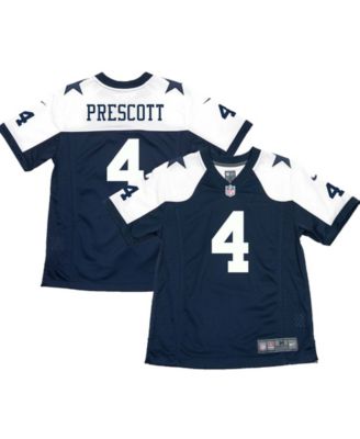 Men's Dallas Cowboys Dak cheapest Prescott Nike White Game Team Jersey - LRG