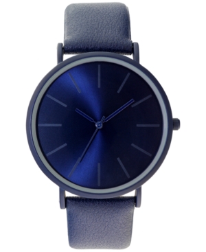 Inc International Concepts Men s Blue Strap Watch 44mm. Created