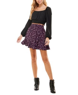 City Studios - Juniors' Two-Piece Mini Dress