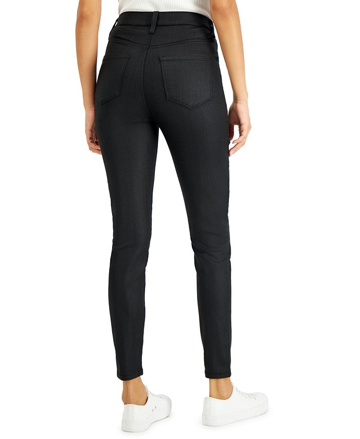 Celebrity Pink Juniors' Curvy-Fit Faux-Pocket Skinny Jeans & Reviews ...