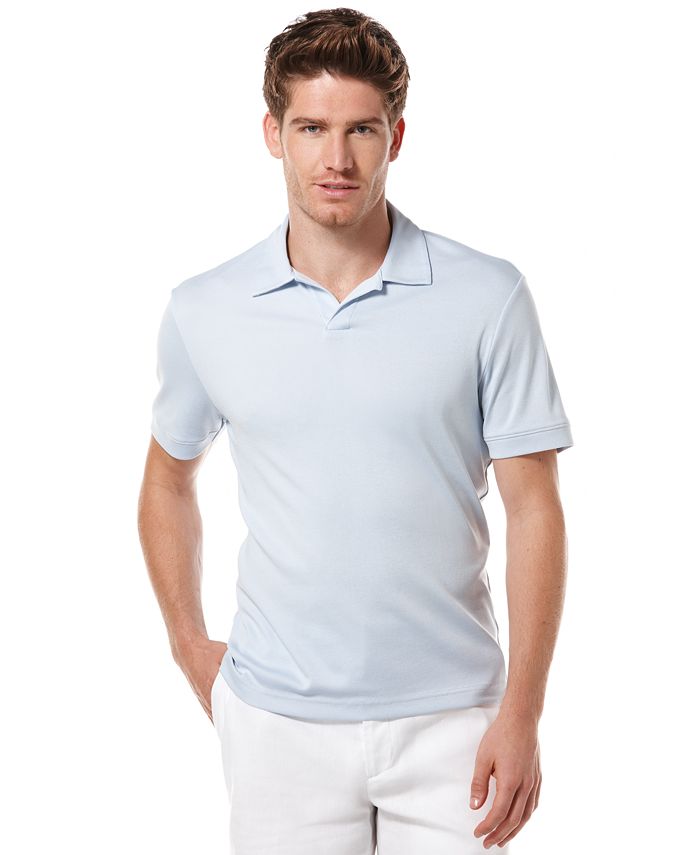 Perry Ellis Big and Tall Short Sleeve Open Polo Shirt - Macy's