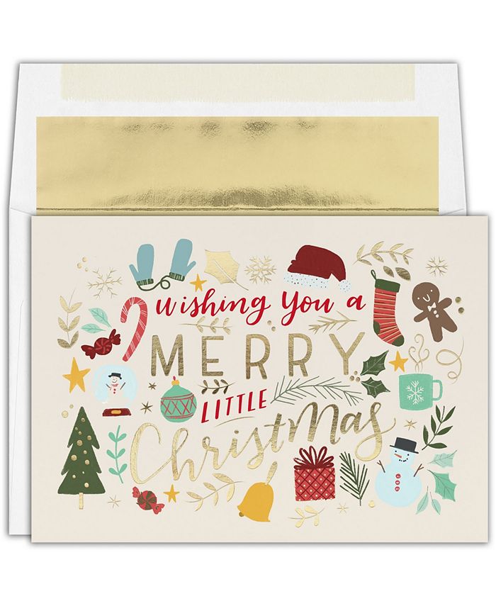 Masterpiece Studios Elements of Christmas Holiday Set of 18 Boxed Cards ...