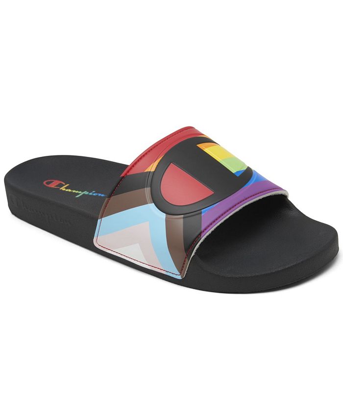 Champion Men's IPO Pride Slide Sandals from Finish Line & Reviews ...