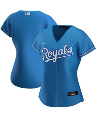 Nike Men's Light Blue Kansas City Royals Alternate Replica Team Logo Jersey  - Macy's