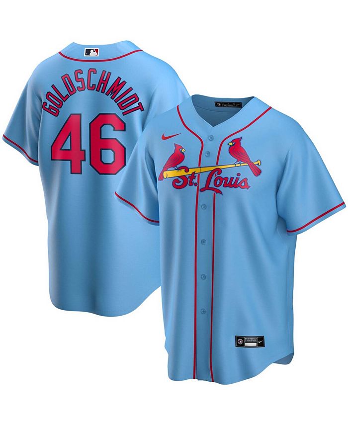 Paul Goldschmidt St Louis Cardinals Navy Blue Name And Number