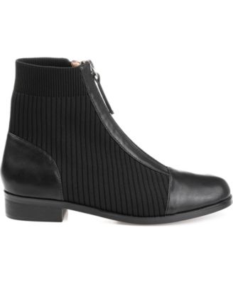 Women's Bexlie Front Zip Knit Ankle Booties