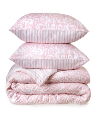 Martha Stewart Collection Avery Medallion 3-Piece Queen Comforter Set ...