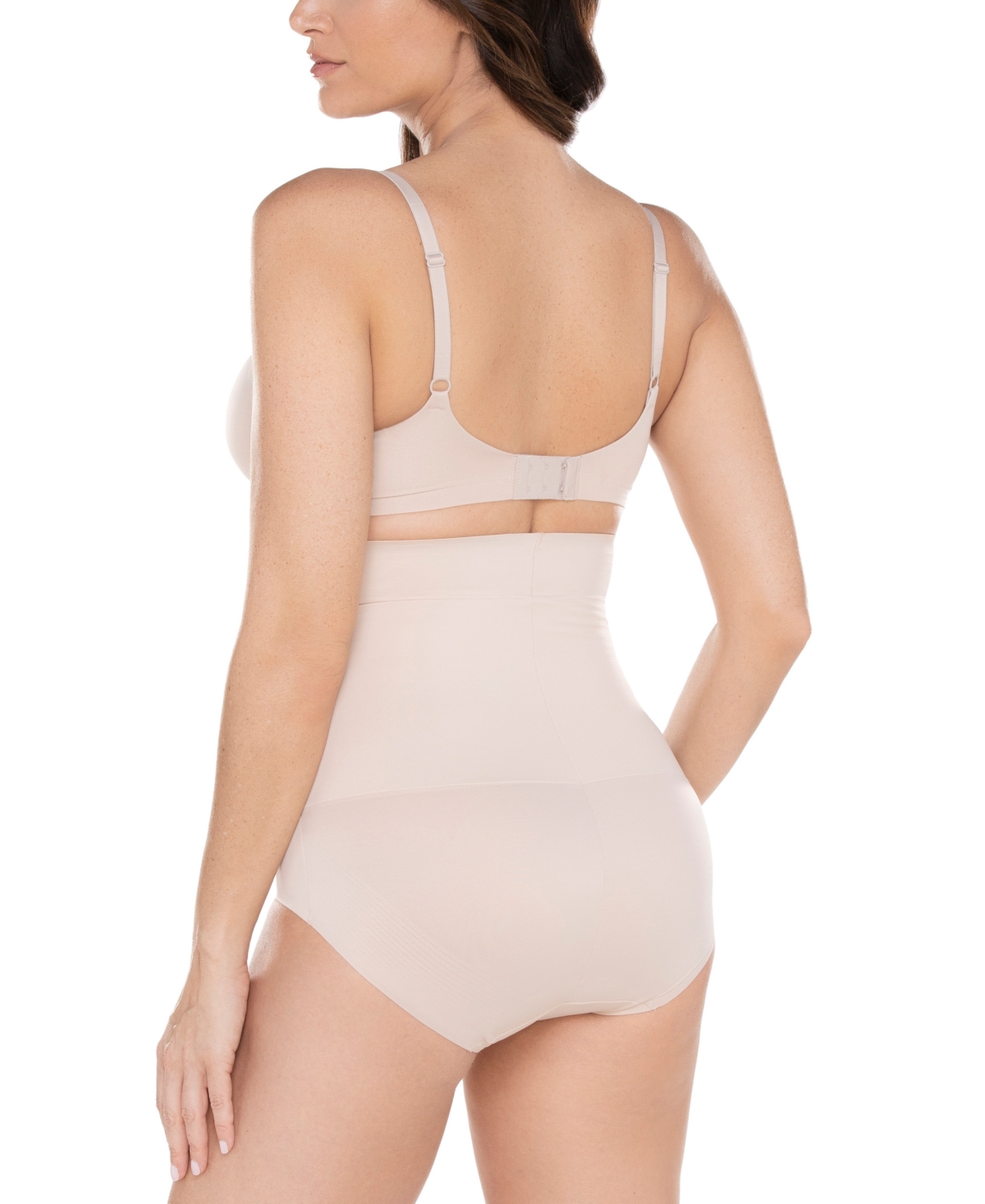 Miraclesuit Women's Comfy Curves Hi Waist Brief Shapewear