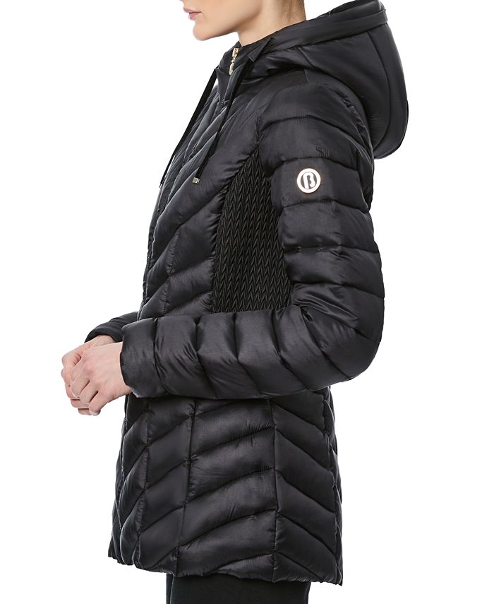 Bernardo Hooded Quilted Packable Puffer Coat & Reviews Coats & Jackets Women Macy's