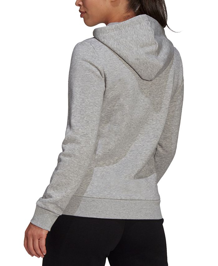 adidas Women's Logo Fleece Sweatshirt Hoodie & Reviews Tops Women Macy's