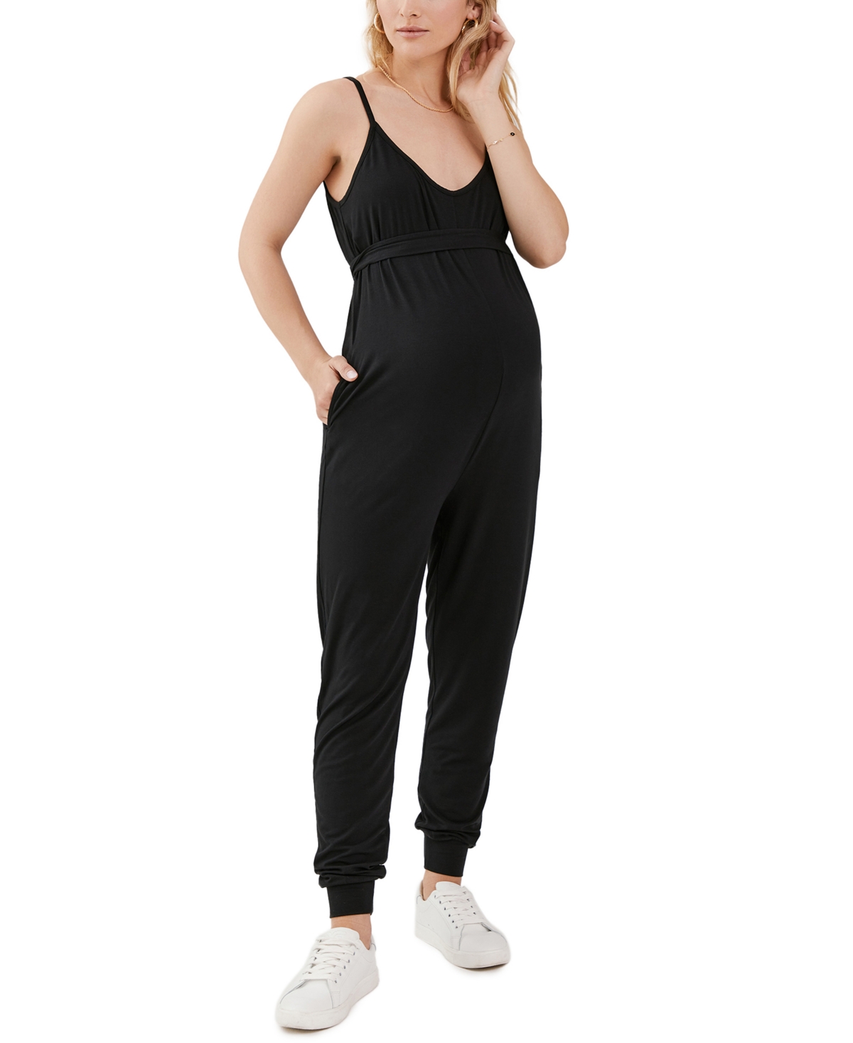  A Pea in the Pod Luxe Collection Maternity Jumpsuit