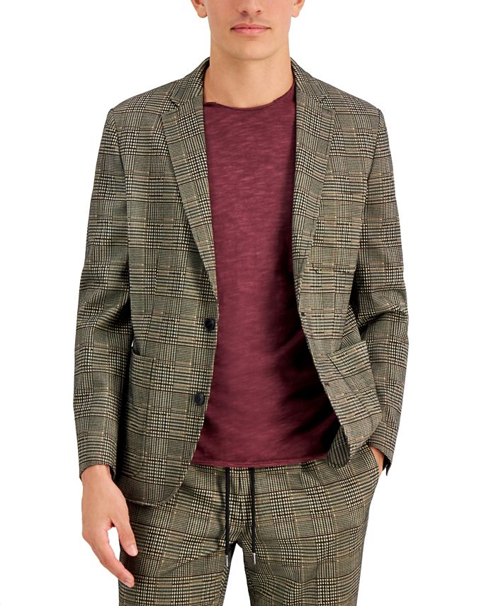 INC International Concepts Men's SlimFit MultiPlaid Sport Coat, Created for Macy's & Reviews