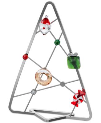 Swarovski - Holiday Cheers Tree Figurine with 7 Magnets