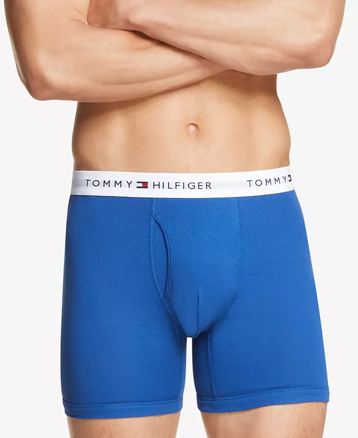 Men's Classic Cotton Boxer Briefs, 3-Pack - thumbnail 8
