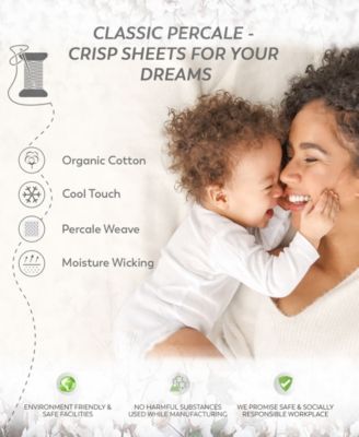 Ultra-Light Cool Crisp 100% Cotton Percale Sheet Sets