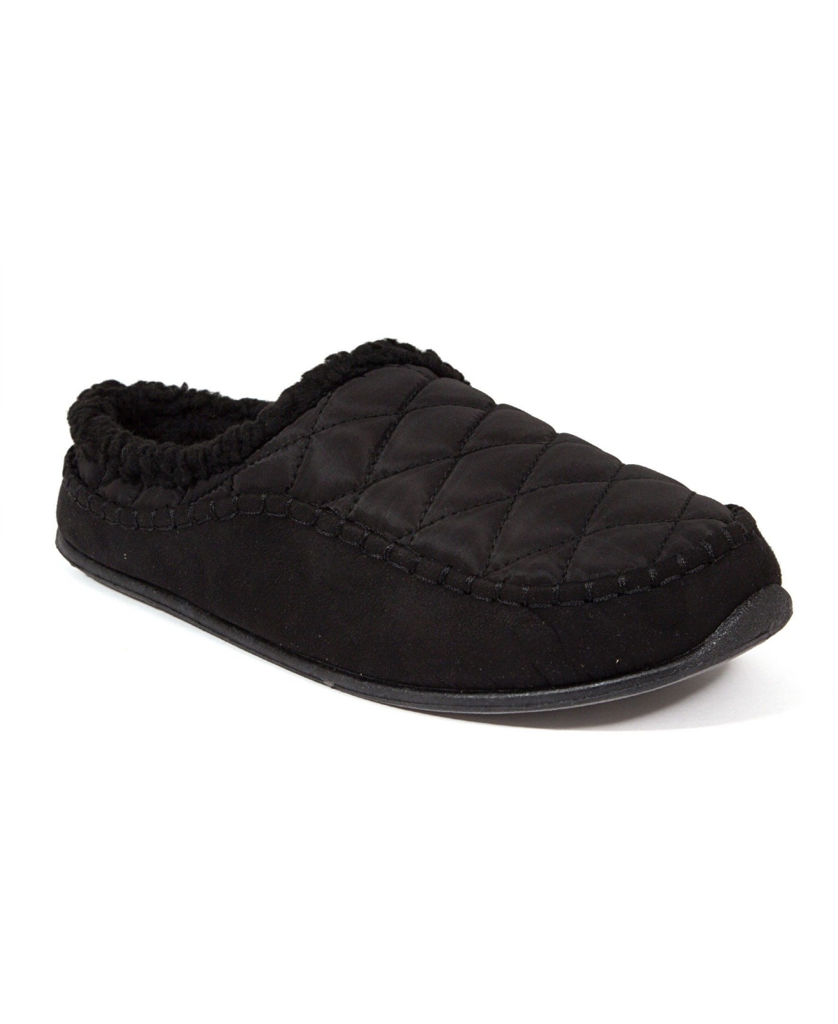 Men's Slippersooz Alma S.u.p.r.o Sock Cushioned Indoor Outdoor Clog Slippers - Black