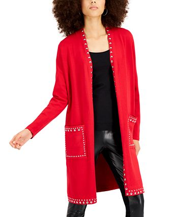 INC International Concepts Studded Cardigan Created for Macy s