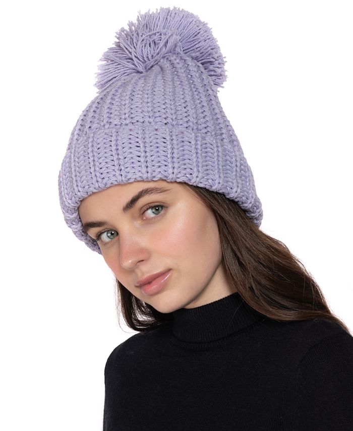 Jenni Solid Ribbed Beanie, Created for Macy's - Macy's