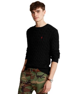 Polo Ralph Lauren - Men's Cable-Knit Cotton Sweater