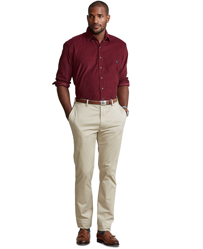 Polo Ralph Lauren Men S Big Tall Corduroy Shirt Reviews Casual Button Down Shirts Men Macy S