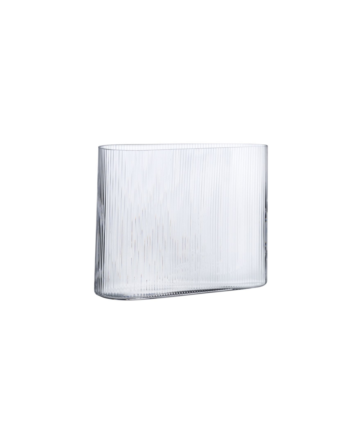Shop Nude Glass Mist Vase In Clear