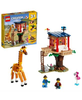 Lego Safari Wildlife Tree House 397 Pieces Toy Set