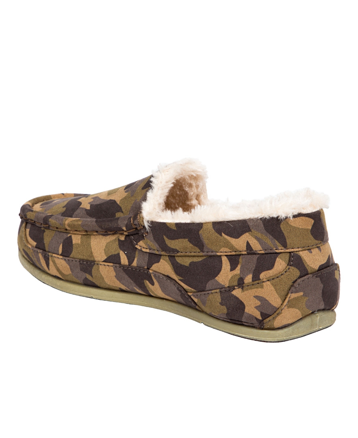 Deer Stags Little Boys Slippersooz Lil Spun Sock Cozy Moccasin Slippers