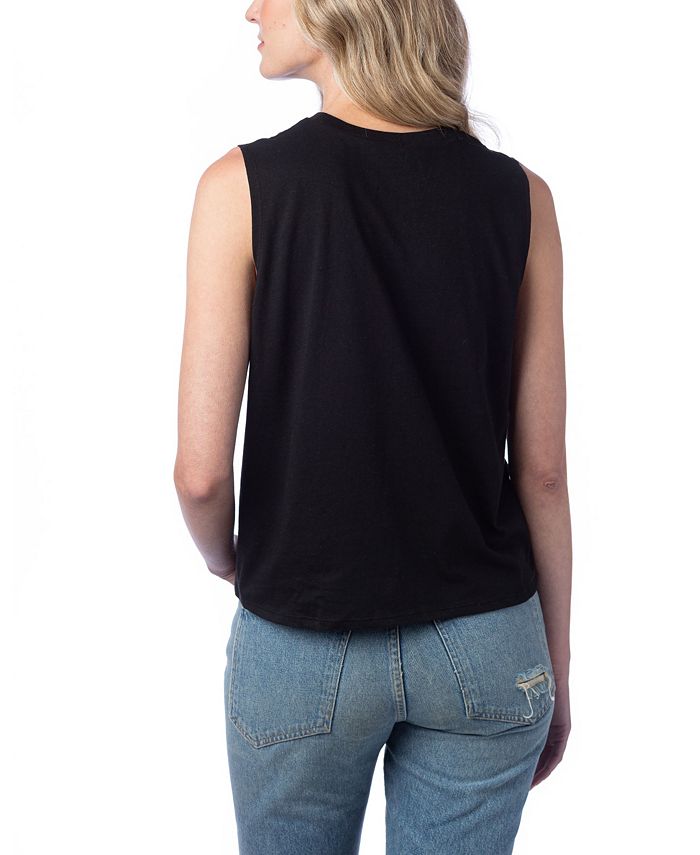 Alternative Apparel Women's Go-To Cropped Muscle Tank Top - Macy's