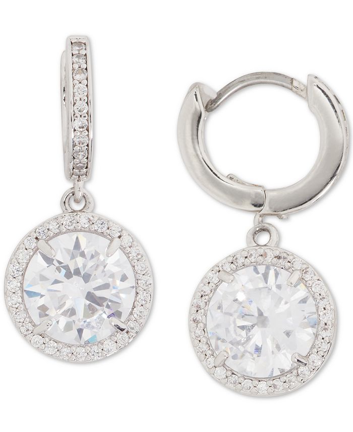 kate spade new york Crystal Round Drop Earrings & Reviews - Earrings -  Jewelry & Watches - Macy's