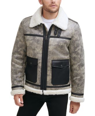 levi's shearling jacket mens