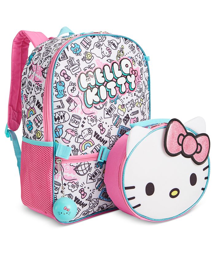 Accessory Innovations Girls Hello Kitty Backpack Set Macy's