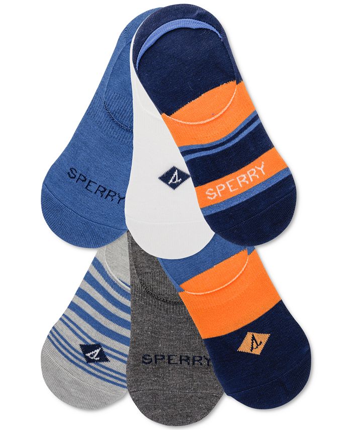 Sperry Men s 6 Pk. Assorted Liner Socks Macy s