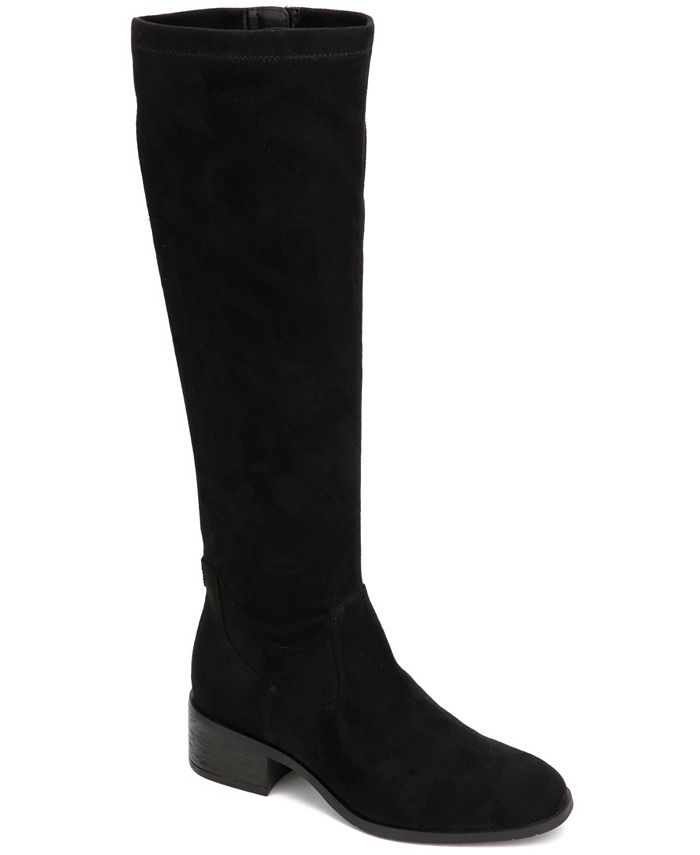 Kenneth Cole REACTION Womens Wind Chime Over The Knee Stretch Boot Low Heel Winter