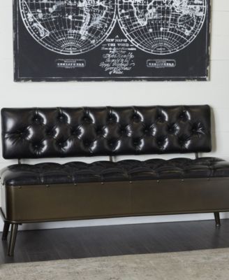 Iron Industrial Bench