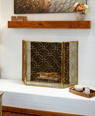 Contemporary Fireplace Screen