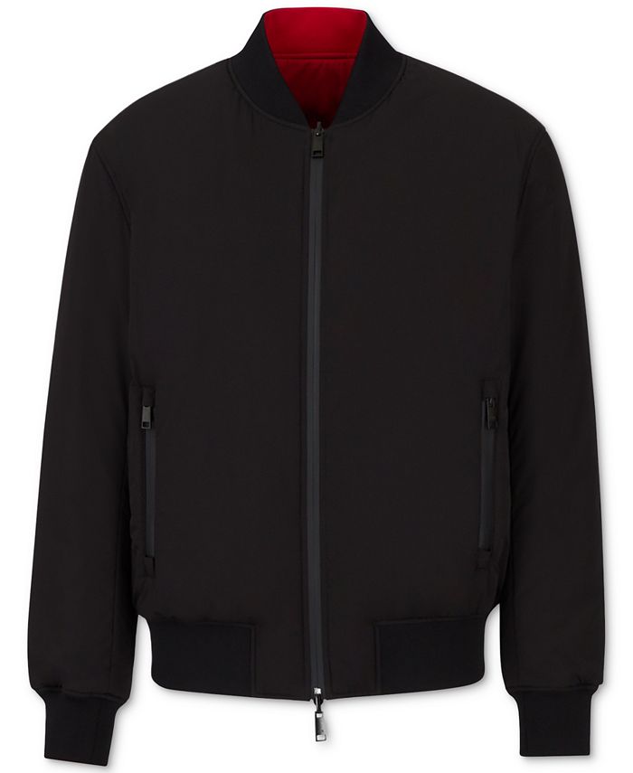 A|X Armani Exchange Men's Reversible Blouson Jacket - Macy's