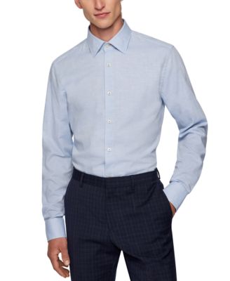 Hugo Boss - Men's Long-Sleeved Slim-Fit Shirt