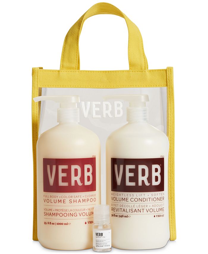 Verb 4Pc. Volume Shampoo & Conditioner Set Macy's