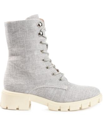 Women's Madelynn Lace Up Lug Sole Combat Boots