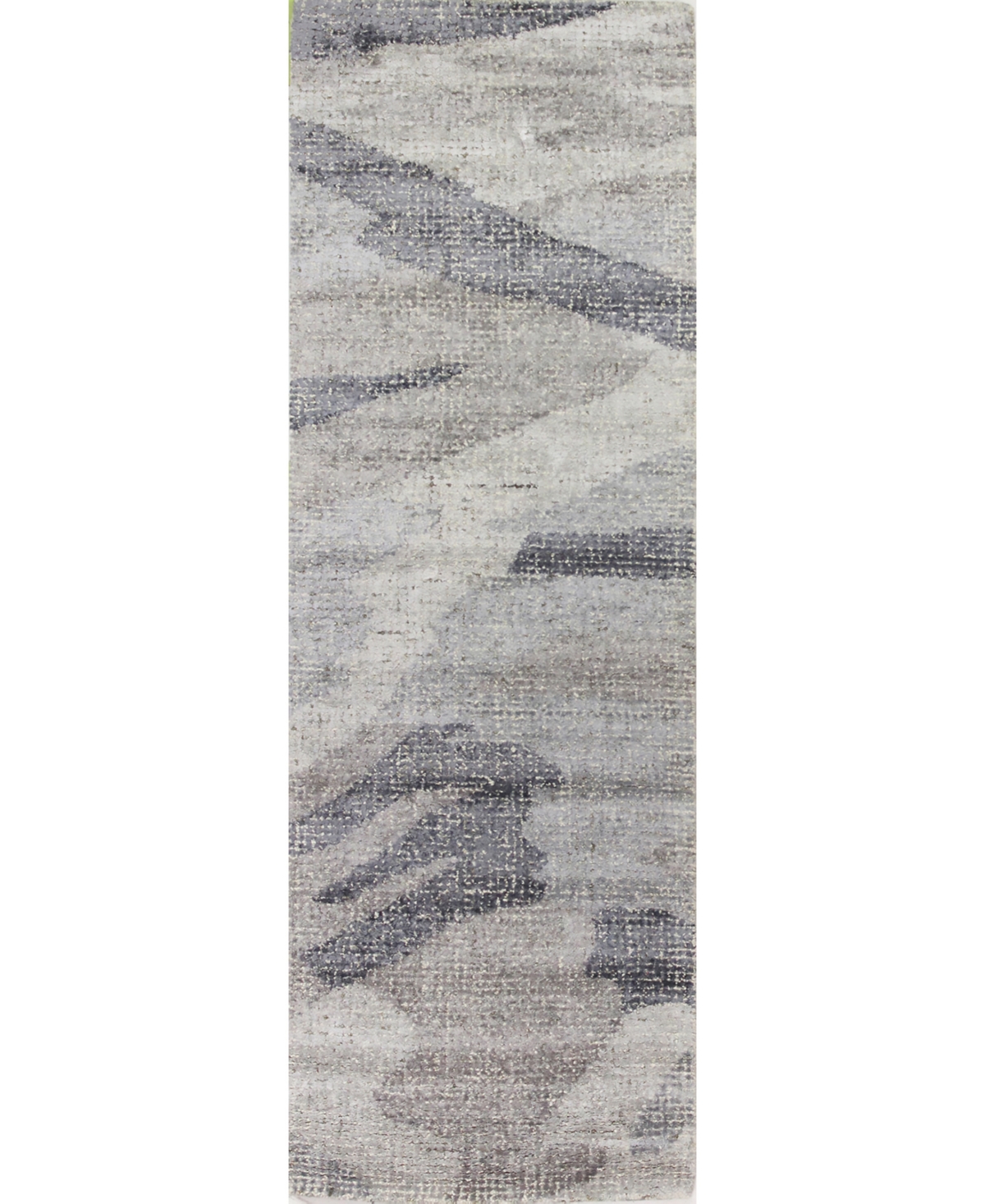 Closeout! Bb Rugs Energy LM101 2'6in x 8' Runner Rug - Gray