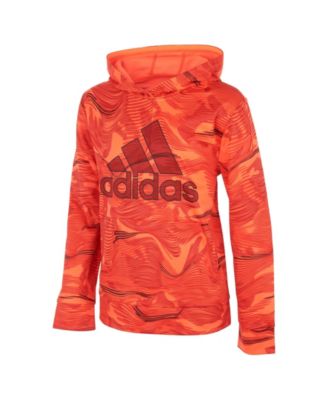 bright red adidas hoodie