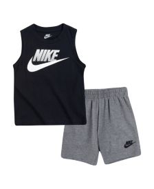 Baby Boys 2 Piece Muscle Tank and Short Set